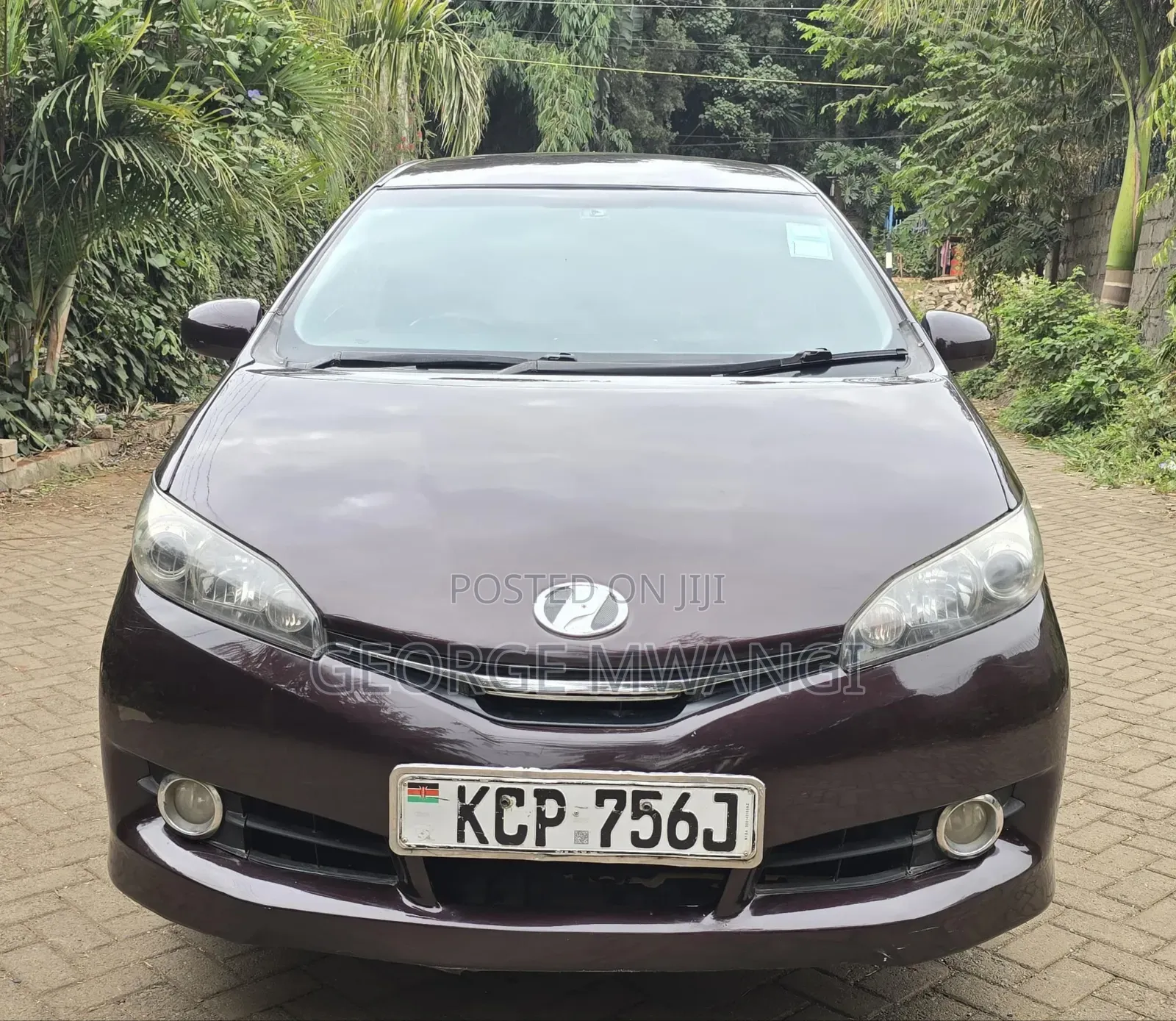 Toyota Wish 2010 Maroon