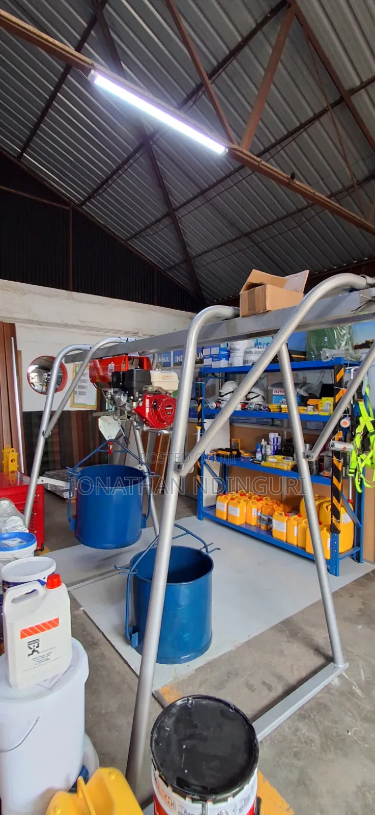 Half Tonne (500kg) Concrete Hoist – Heavy Duty