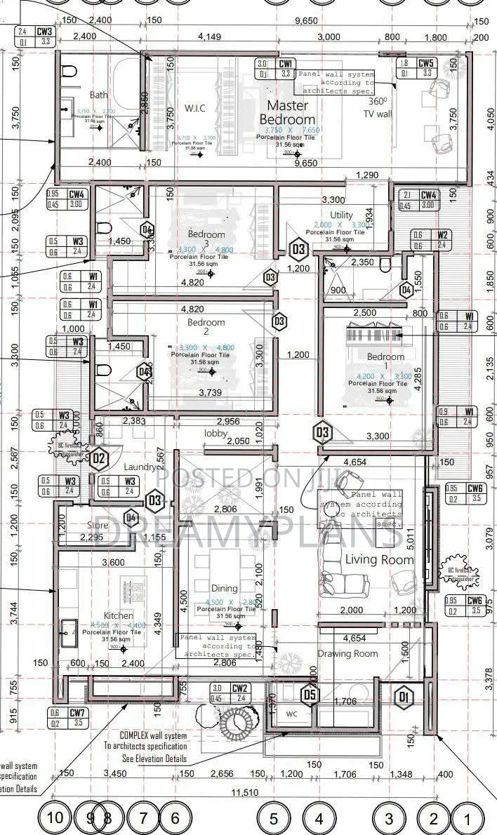 3 Bedroom House Plan