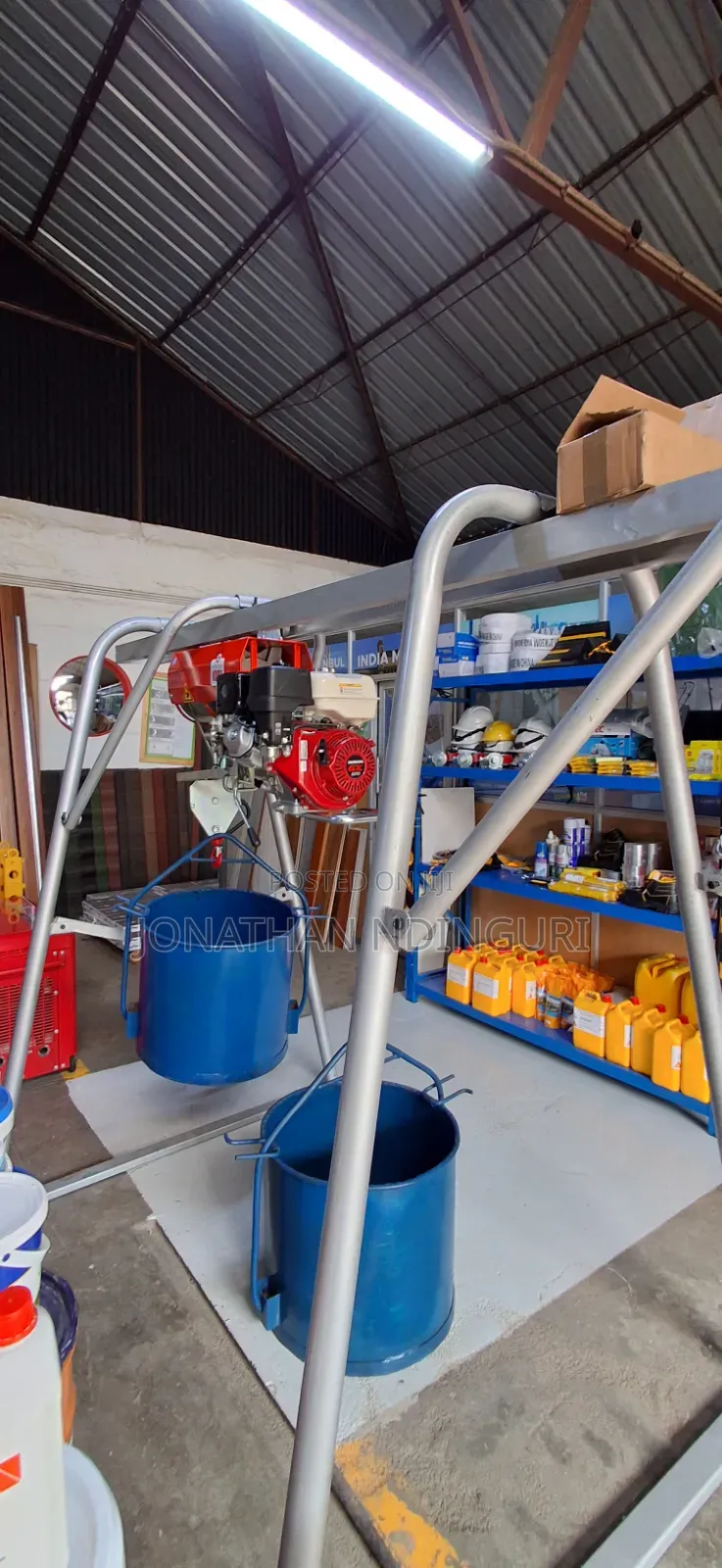 Half Tonne (500kg) Concrete Hoist- Industrial Material Hoisting System