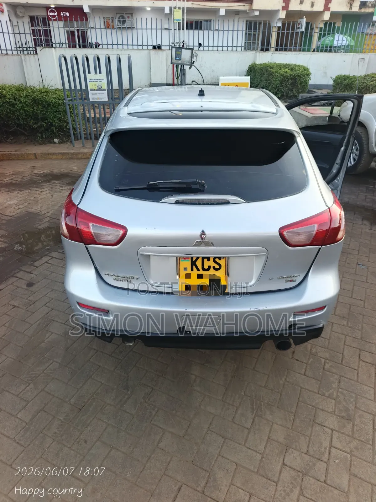 Mitsubishi Galant 2012 Gray