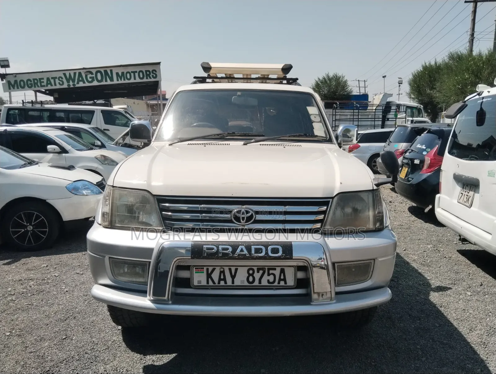 Toyota Land Cruiser Prado 2000 White