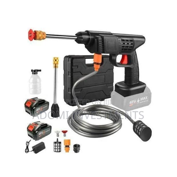 Wireless Car Wash Spray Gun Machine With 2 Portable Lithium Battery