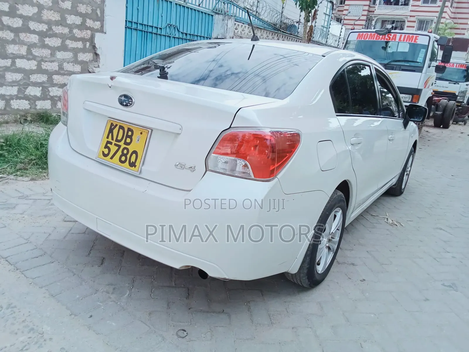 Subaru Impreza WRX STI 2013 White