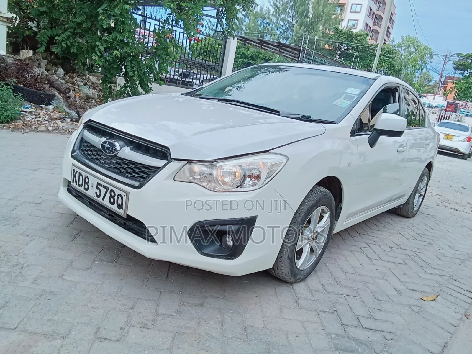 Subaru Impreza WRX STI 2013 White