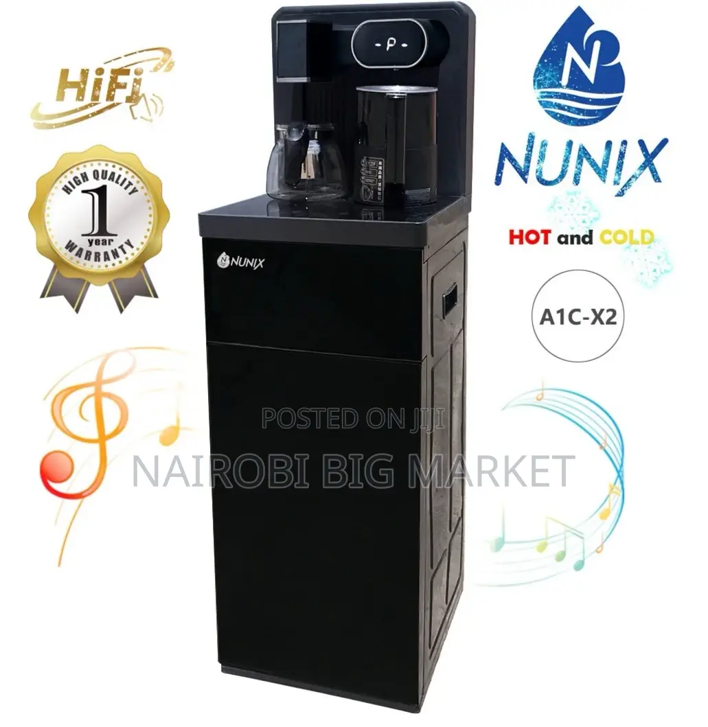 Nunix Bottom Load Hot and Cold Water Dispenser With Music System
