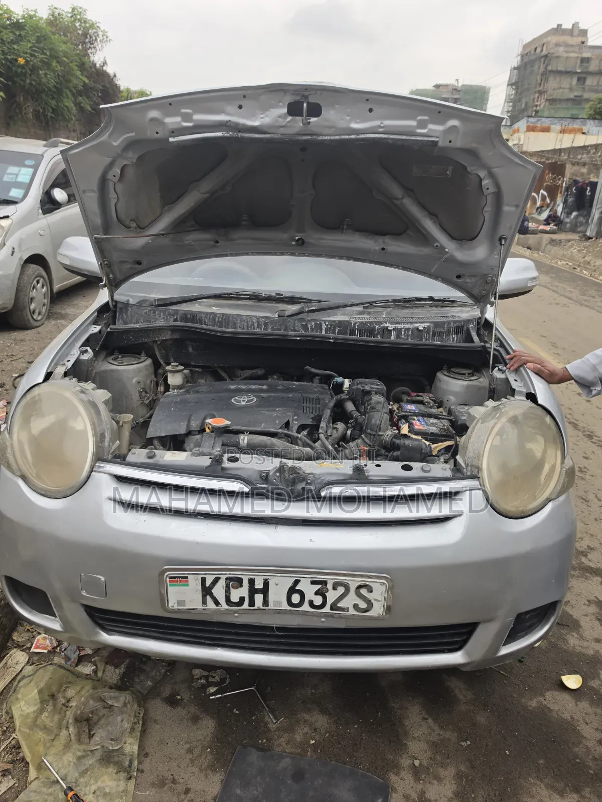 Toyota Sienta 2009 Silver