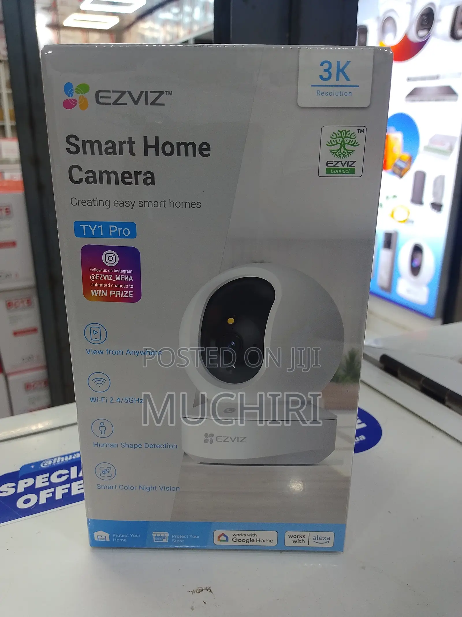 Ezviz Ty1 5mp/ Indoor Security Camera Pan Tilt Wifi