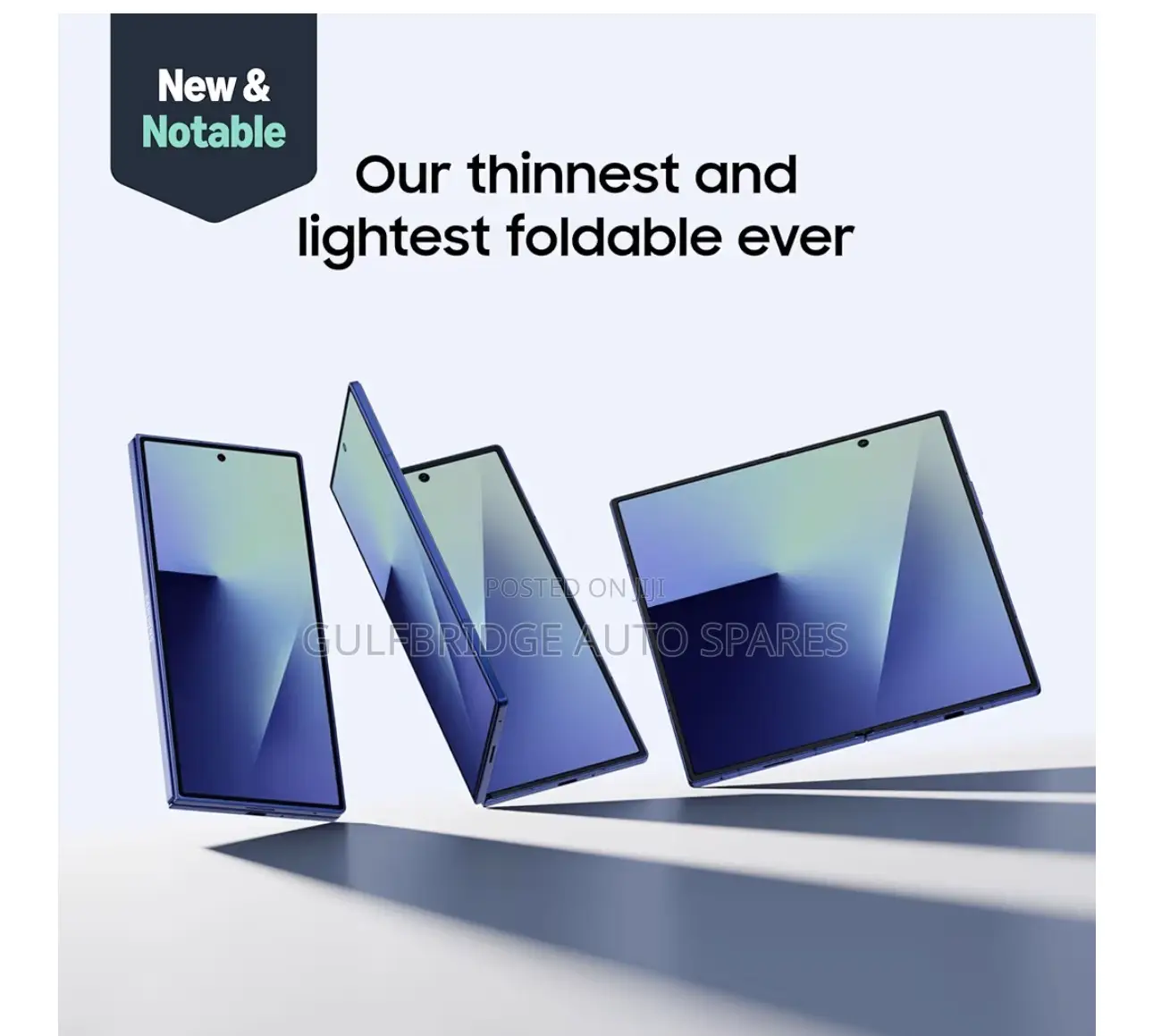 New Samsung Galaxy Z Fold7 256 GB Blue