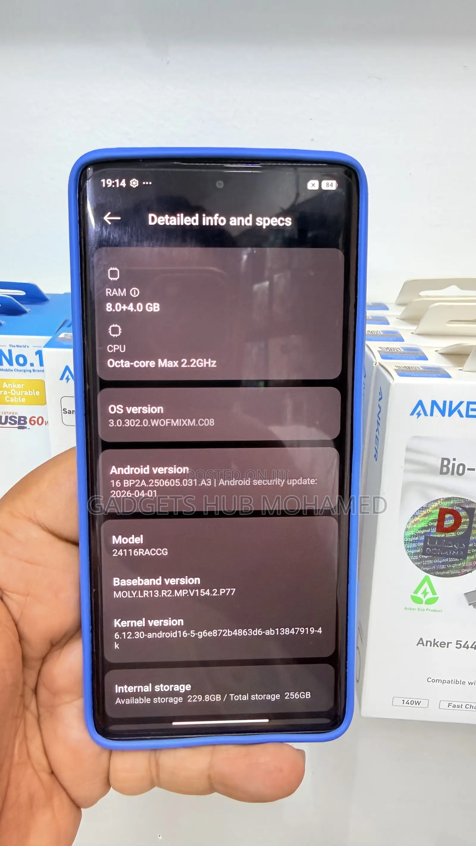Xiaomi Redmi Note 14 Pro 256 GB Black