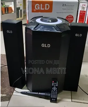 GLD Gl-004 2.1 Channel Multimedia Subwoofer System.