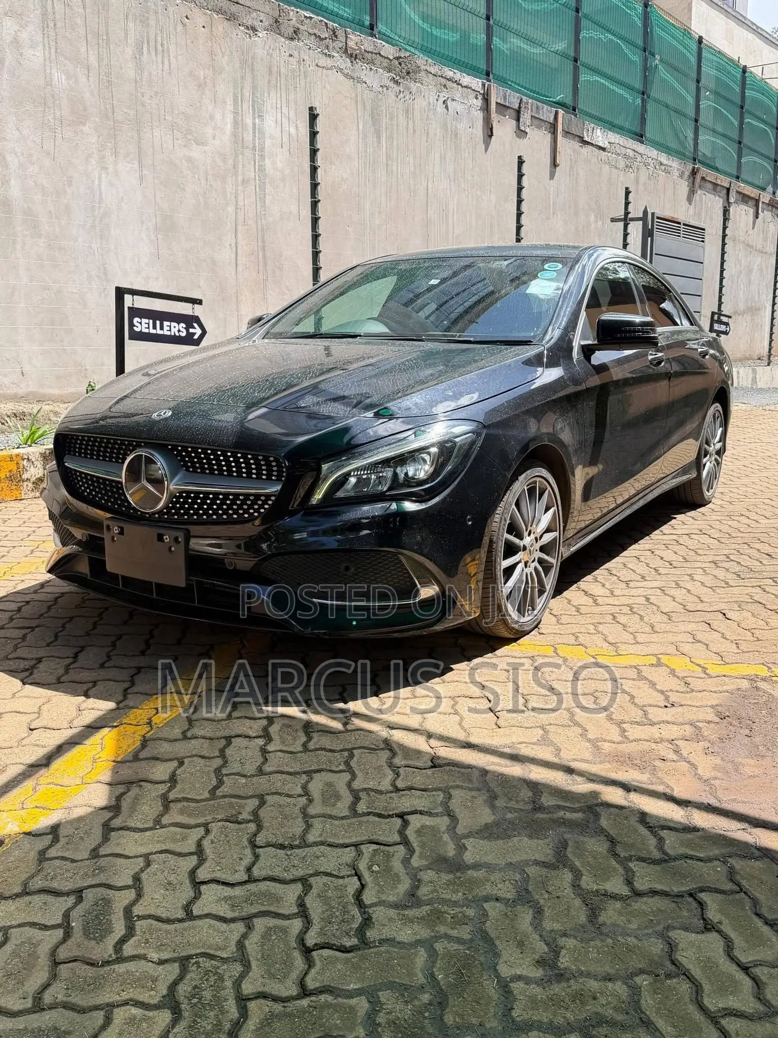 Mercedes-Benz CLA-Class CLA 180 Sedan 2017 Black