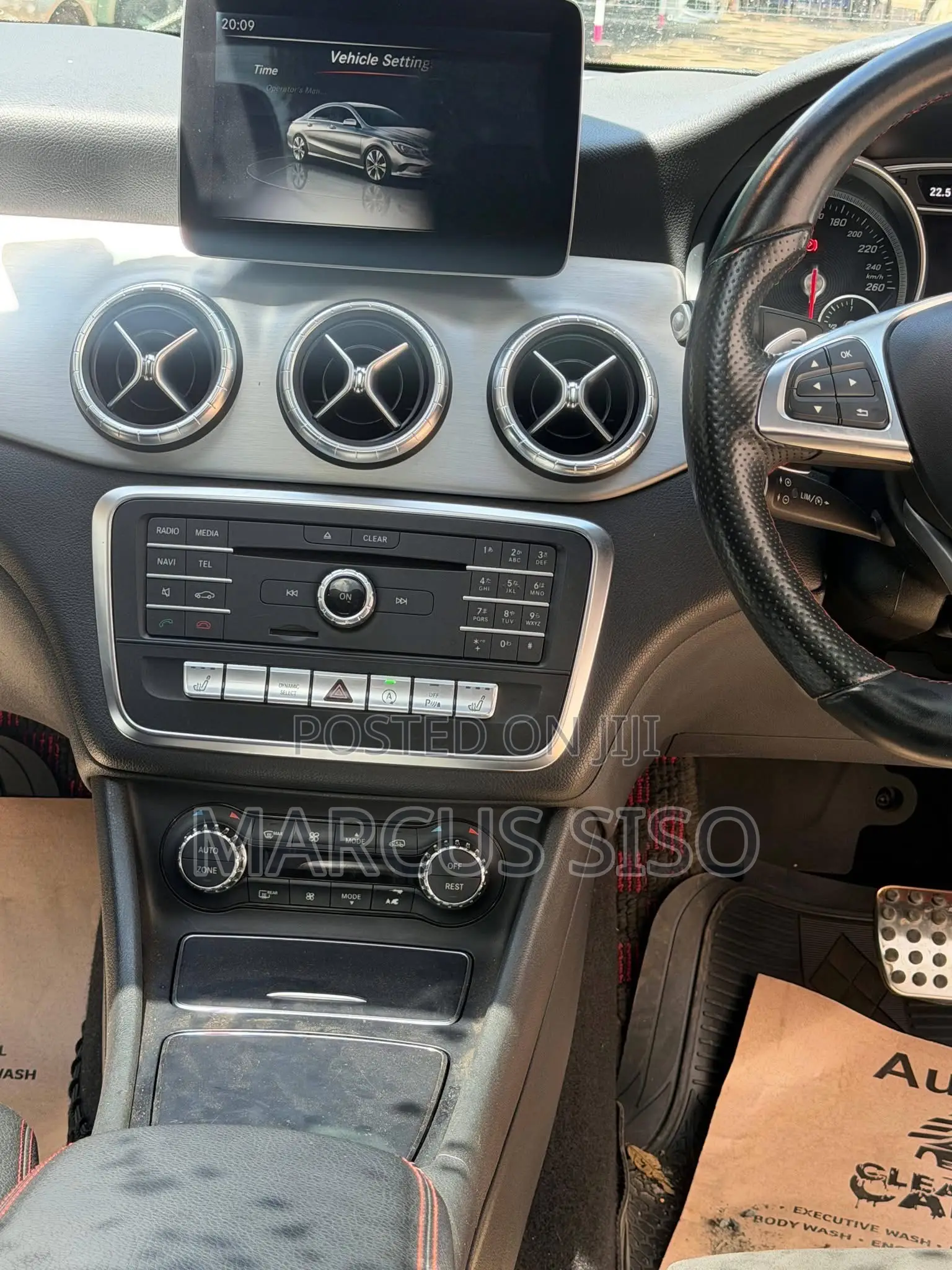 Mercedes-Benz CLA-Class CLA 180 Sedan 2017 Black