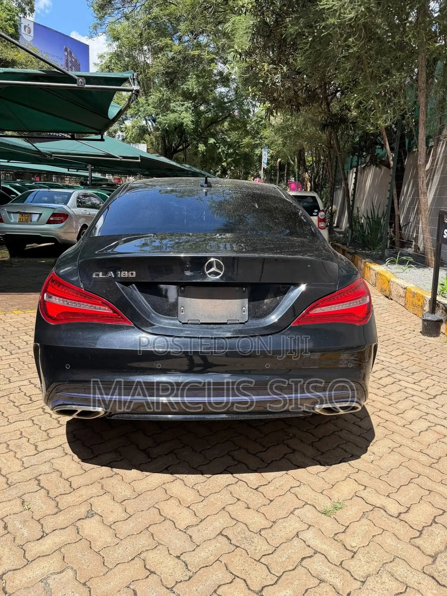 Mercedes-Benz CLA-Class CLA 180 Sedan 2017 Black