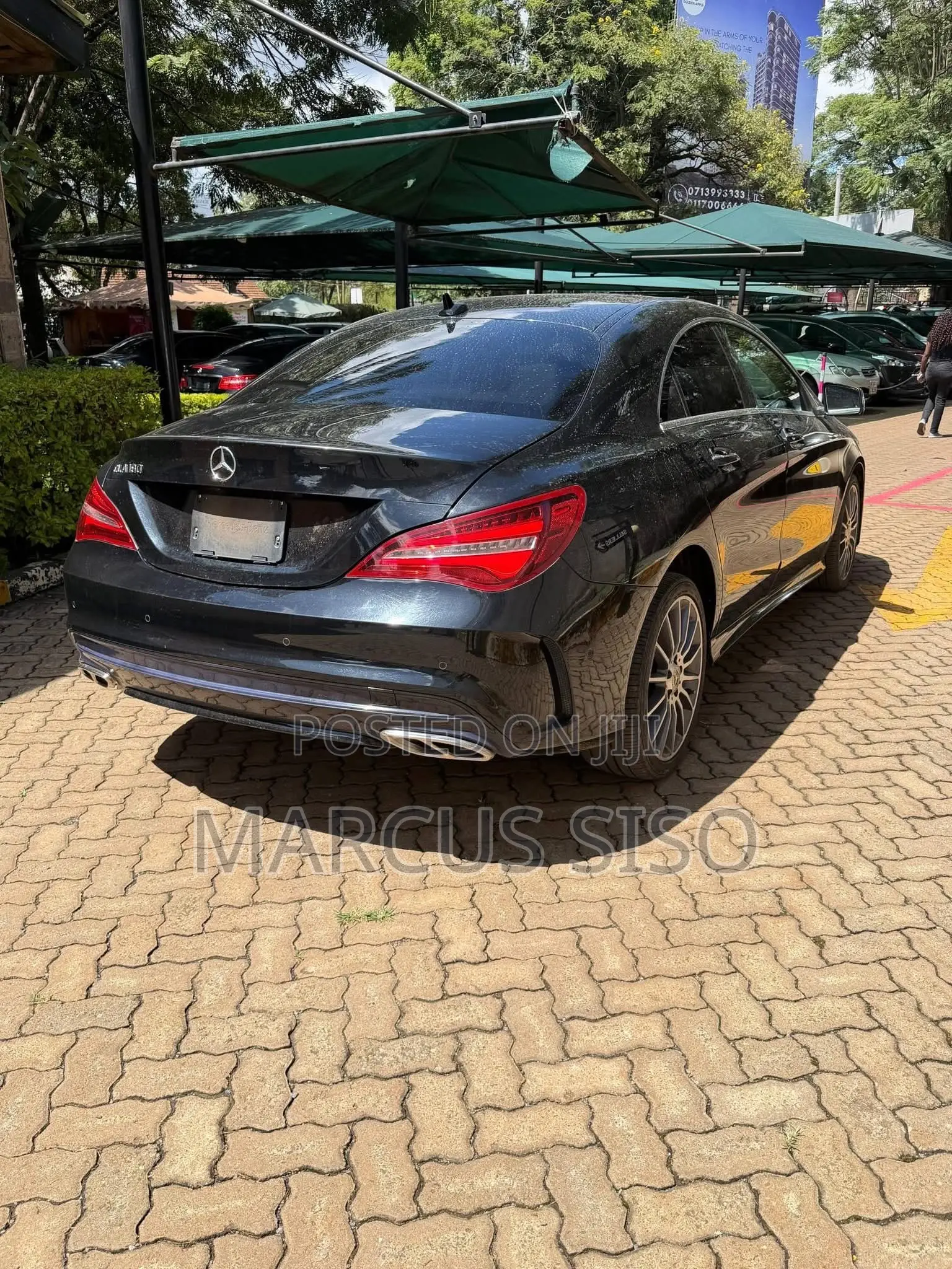 Mercedes-Benz CLA-Class CLA 180 Sedan 2017 Black