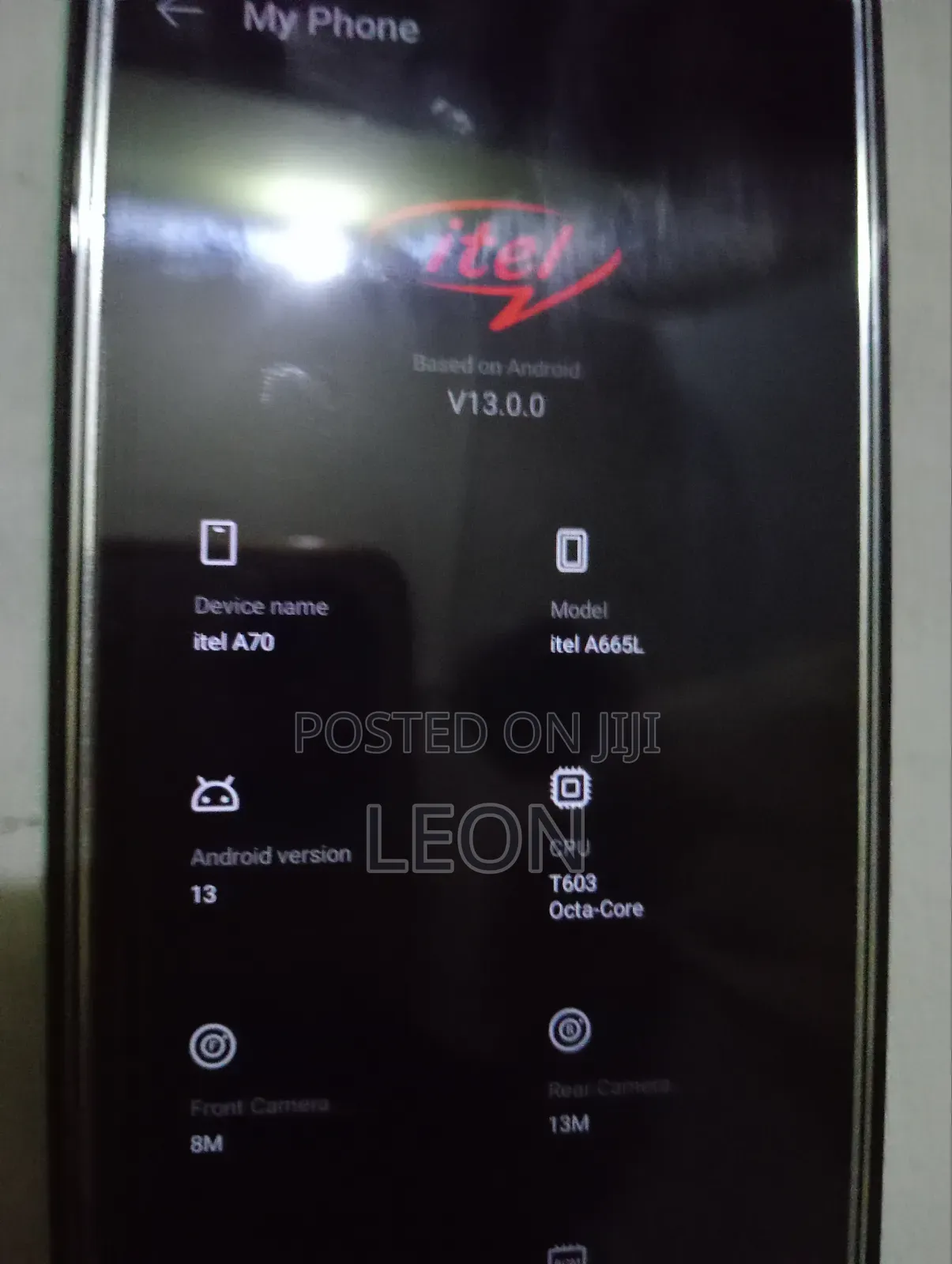 Itel A70 128 GB Green