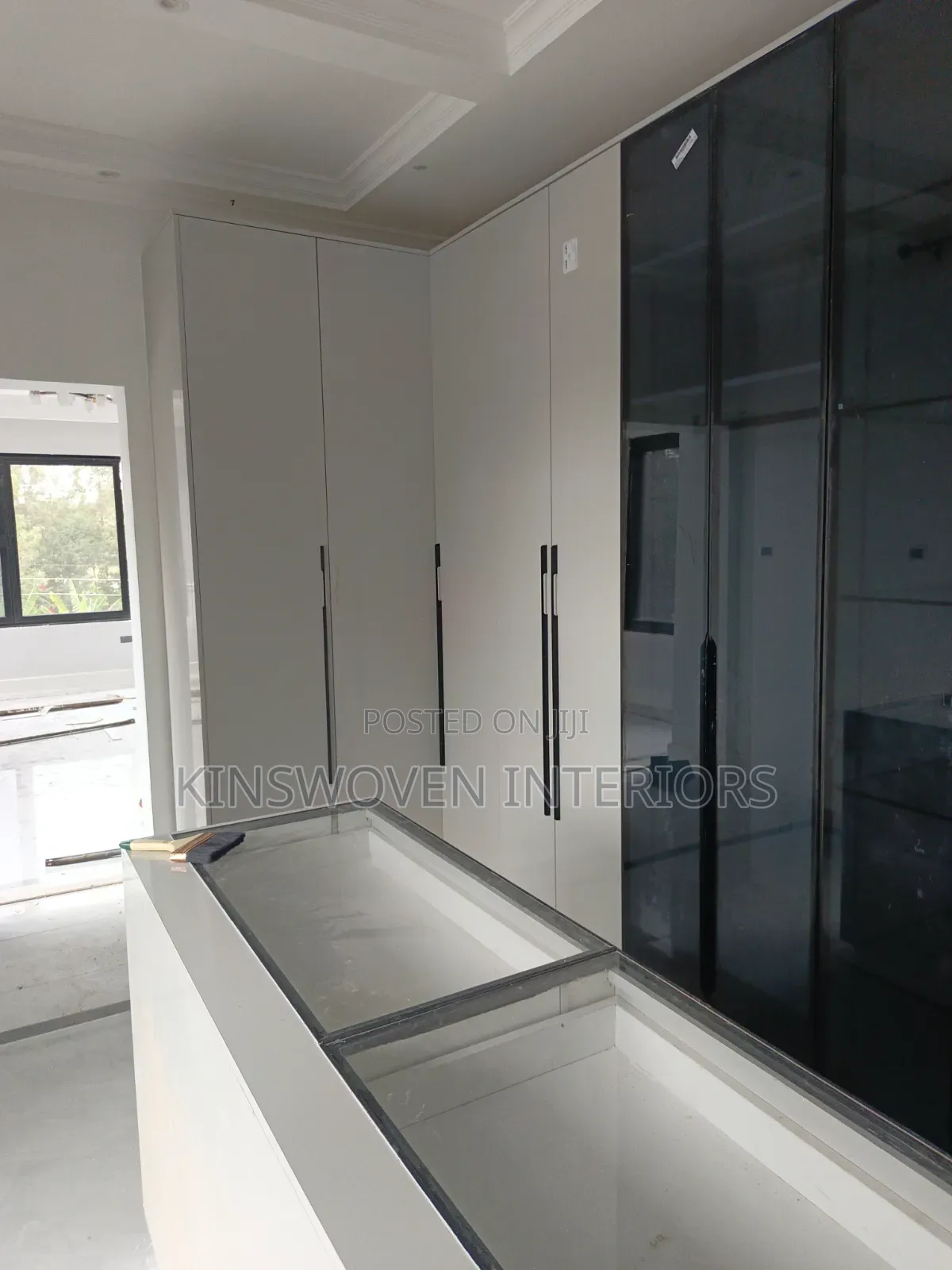 Gloss Bedroom Cabinets Installation Services