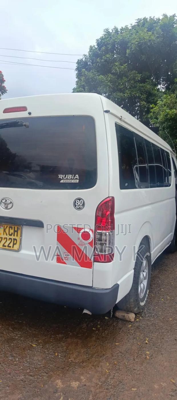 Toyota HiAce 2007 White - thumbnail 4