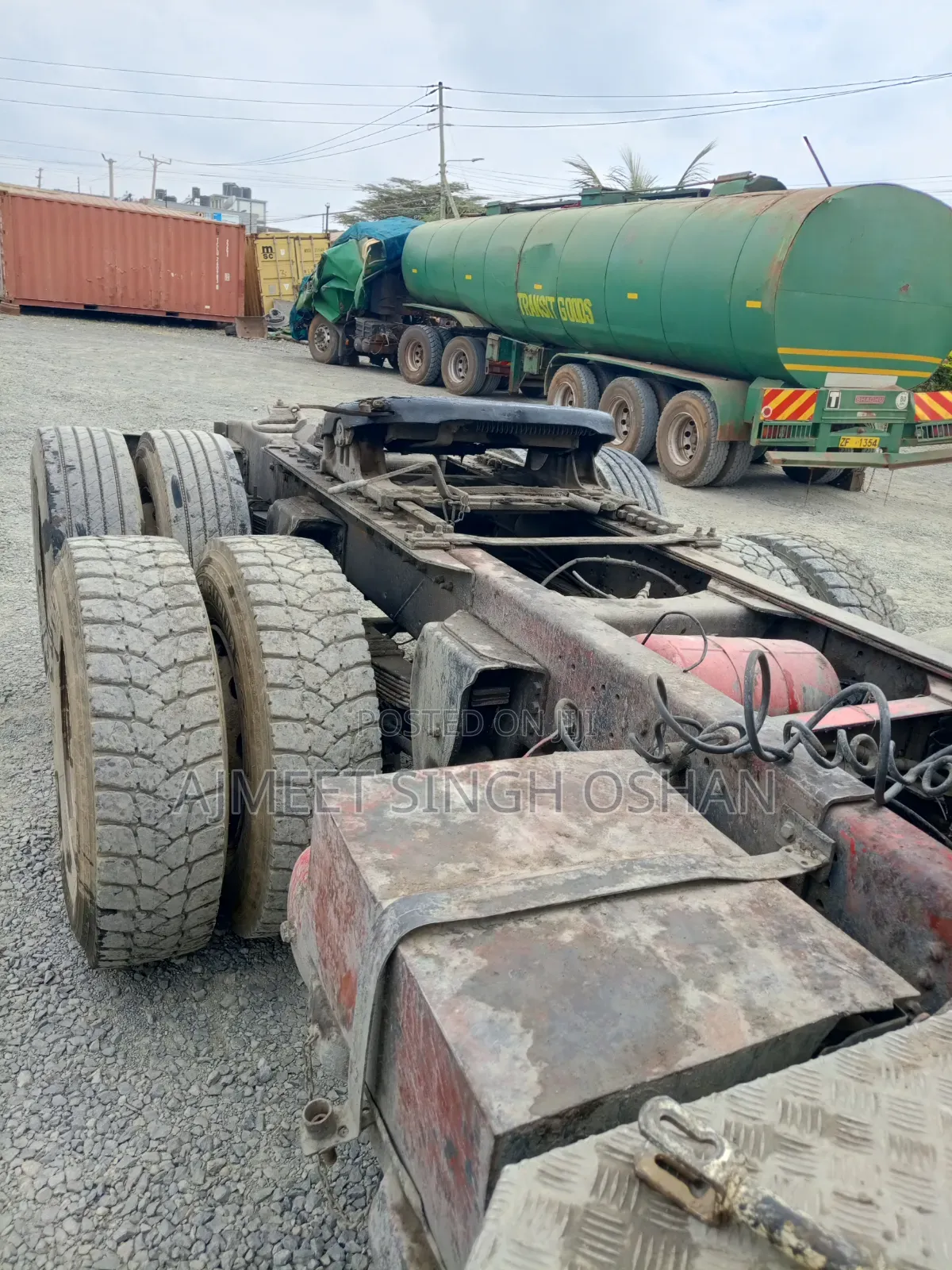 Scania P380 Terious With Helper