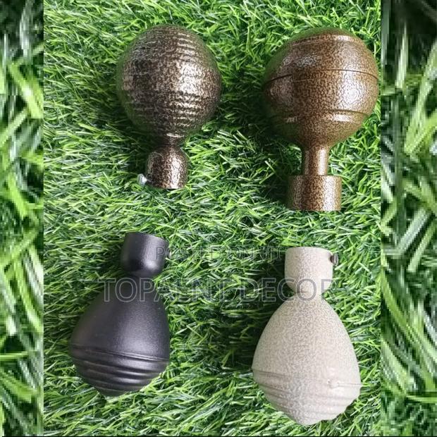 Different Designs, Different Colours, Powder Coated Window Rod Flowers - thumbnail 2