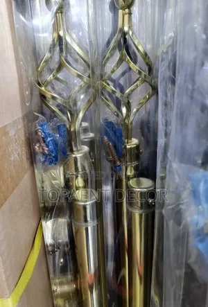 Black,Gold,Bronze and Silver Adjustable Window Curtain Rods