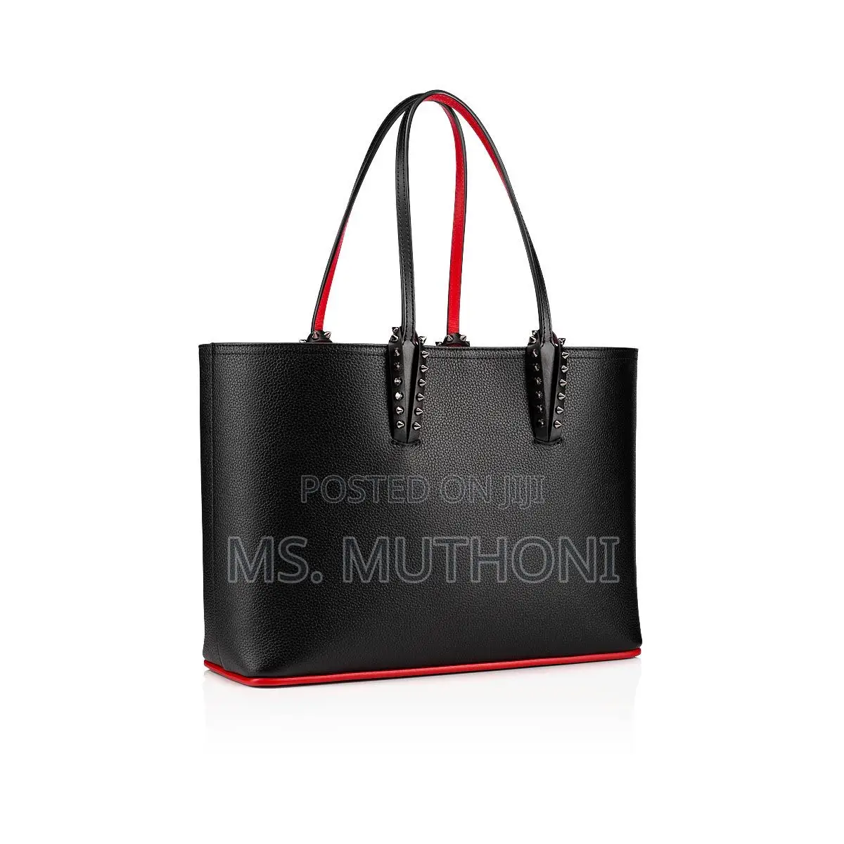 Black Christian Louboutin Cabata Tote Bag