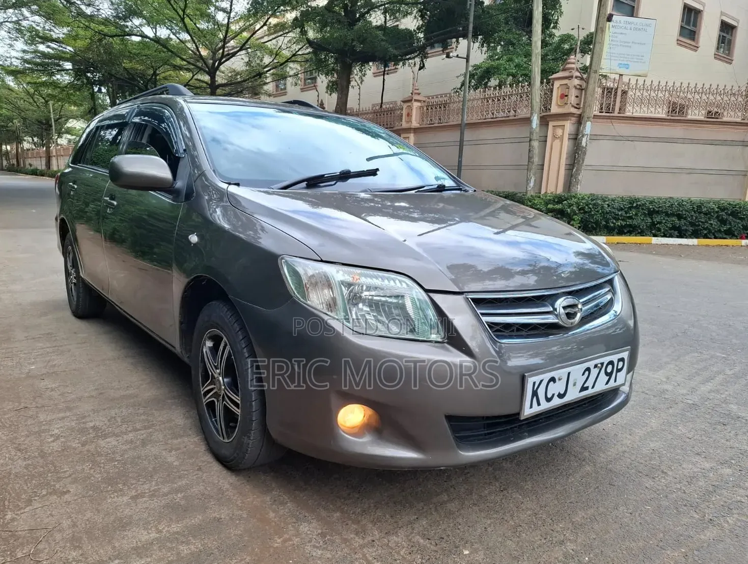 Toyota Corolla Fielder 2010 Brown