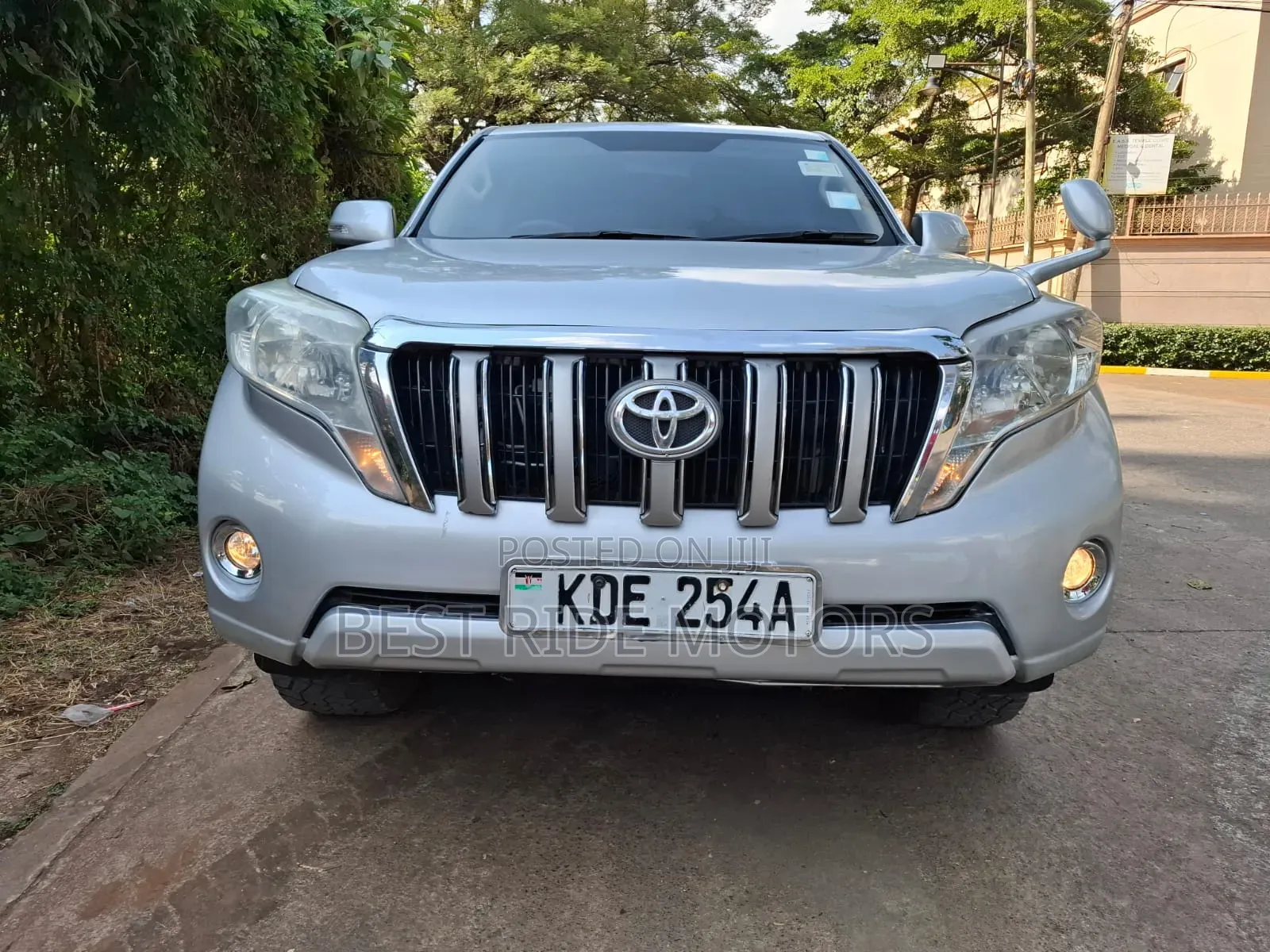 Toyota Land Cruiser Prado 3.0 D-4D (190 Hp) 2014 Silver