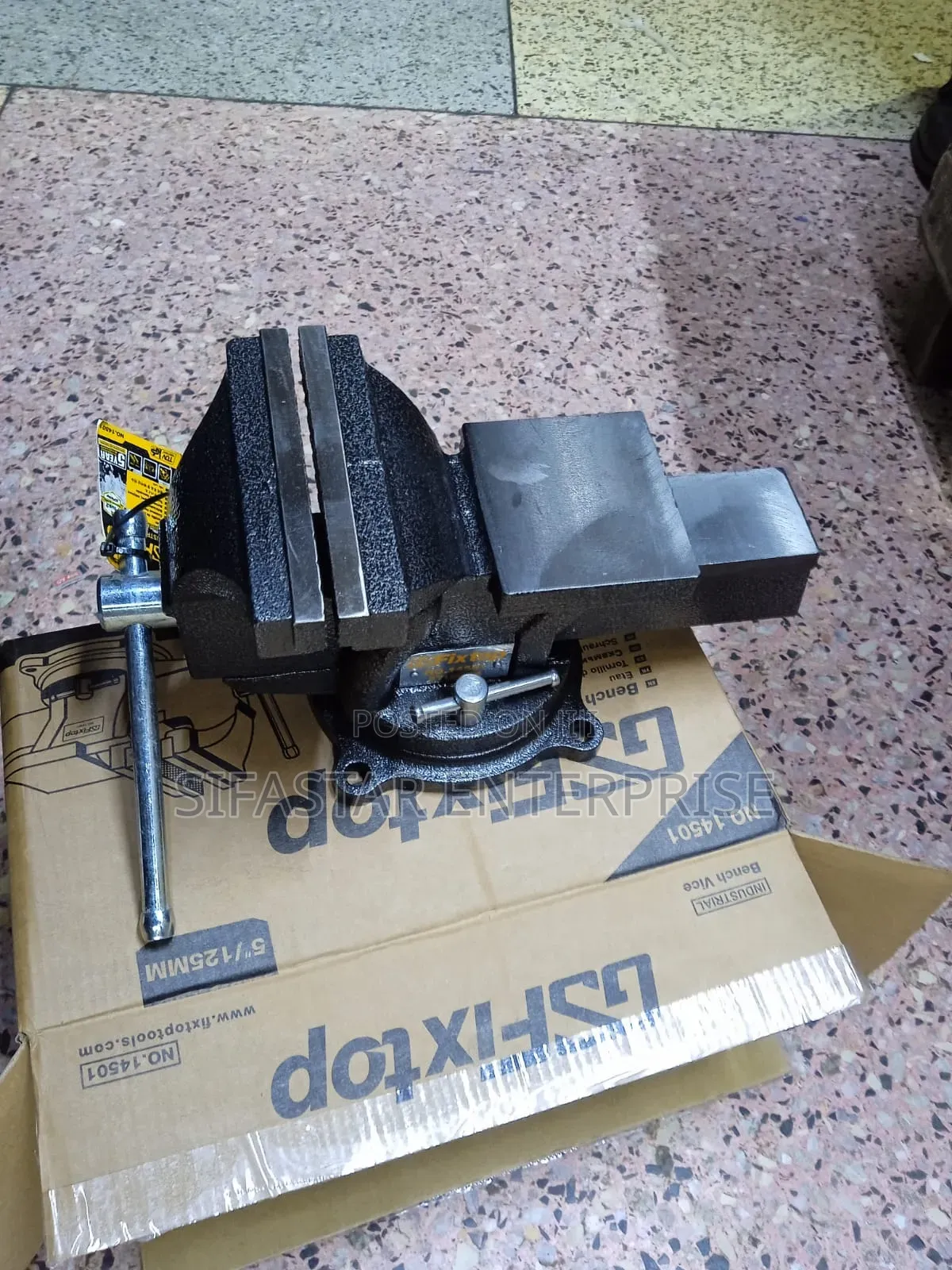 Fixtop Bench Vise 5"