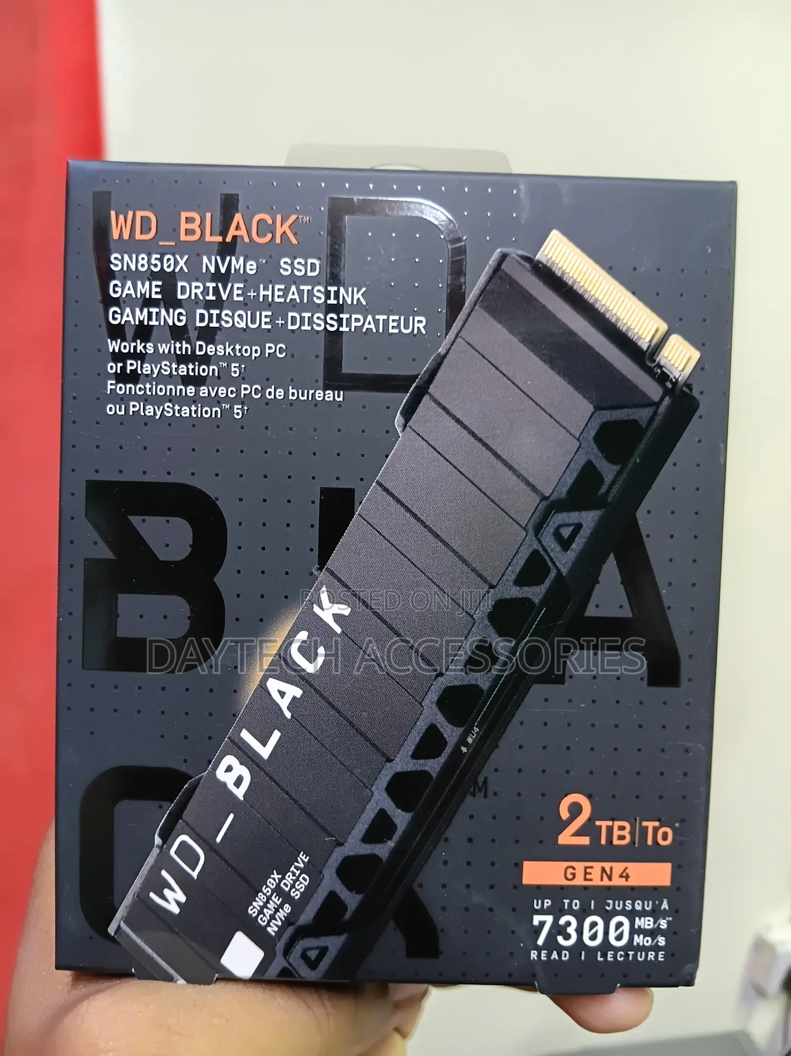 The Wd_black Sn850x 2tb Is a High-Performance, Pcie Gen 4 Nvme Ssd.