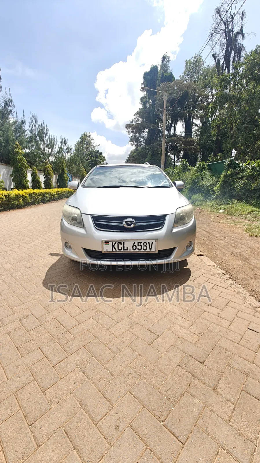 Toyota Corolla Fielder 2011 Silver