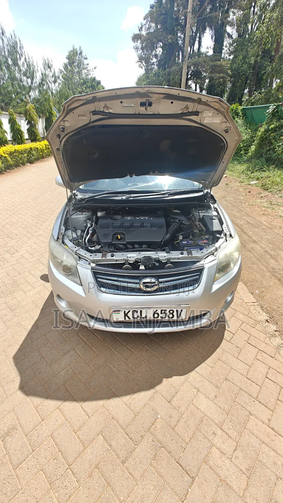 Toyota Corolla Fielder 2011 Silver
