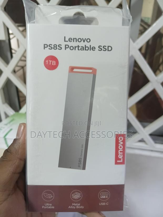 Lenovo 1tb Ps8s Usb3.2 Gen2 Type-C Portable Ssd. - thumbnail 3