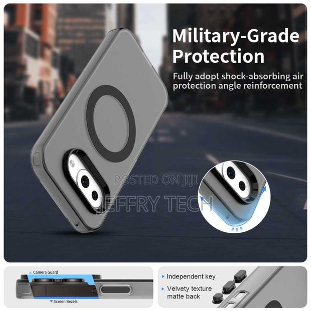Google Pixel 9a Case Magsafe Compatible Sobriété - thumbnail 2