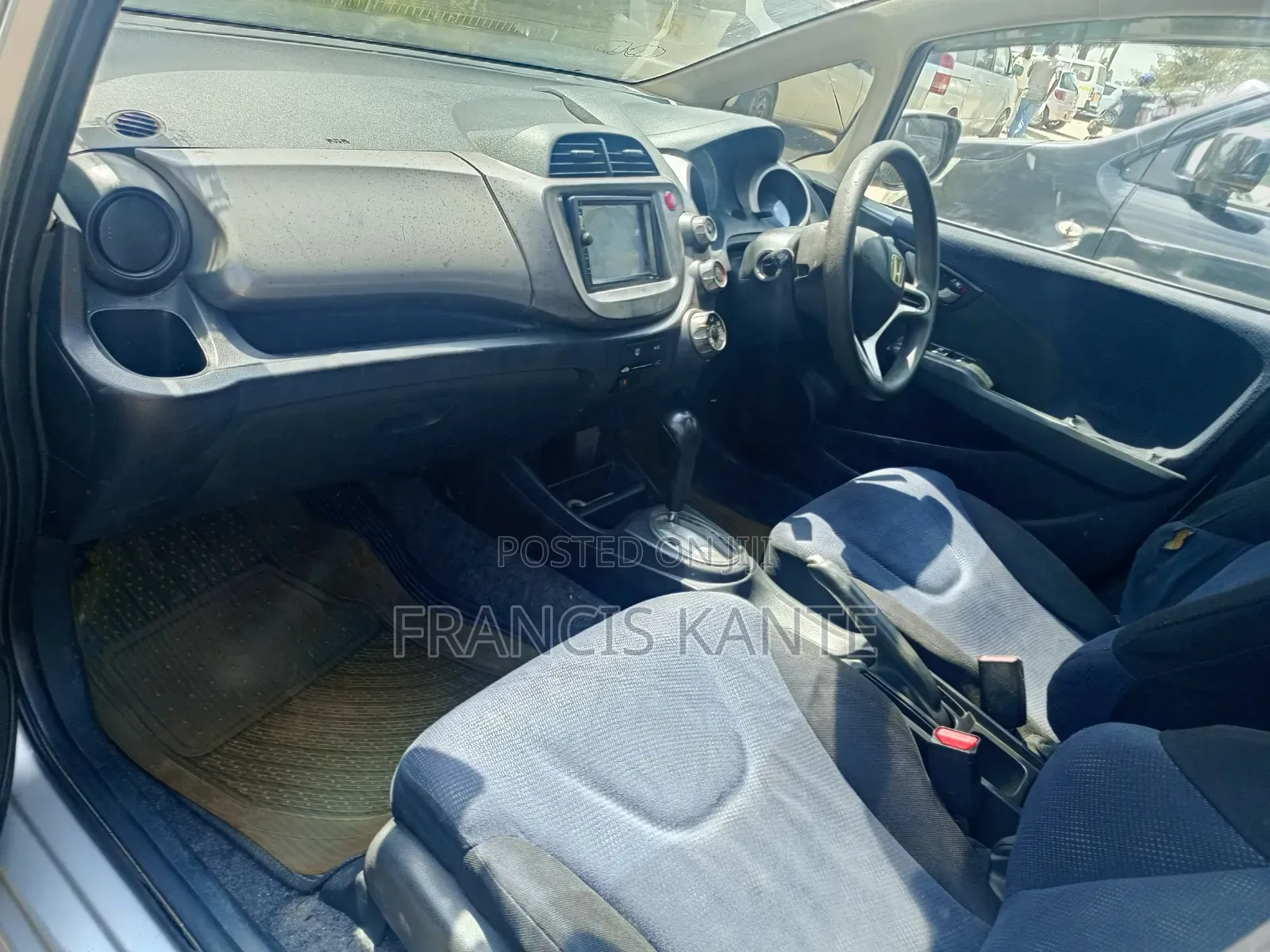 Honda Fit 2012 Silver