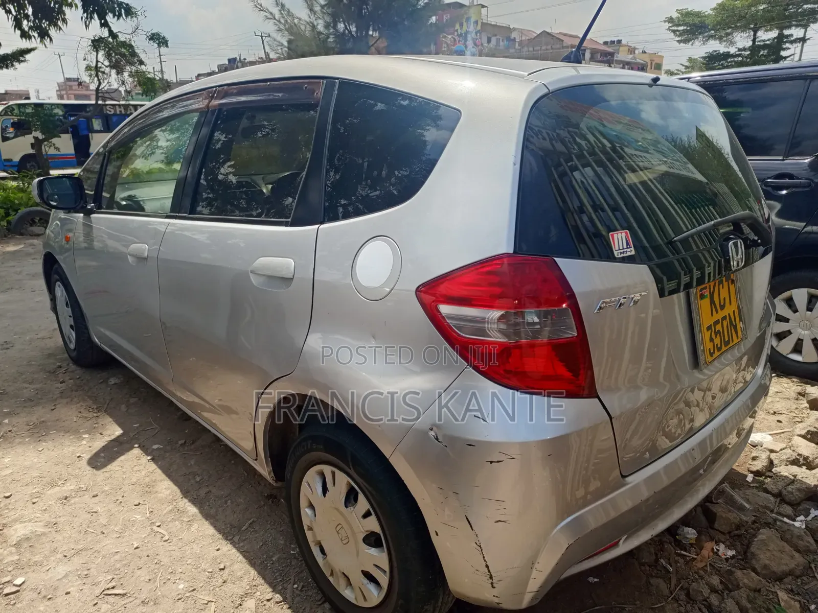 Honda Fit 2012 Silver