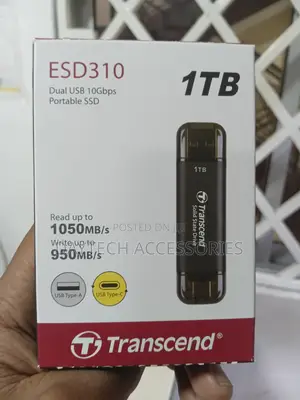 Transcend Esd310c 1tb SSD - Black