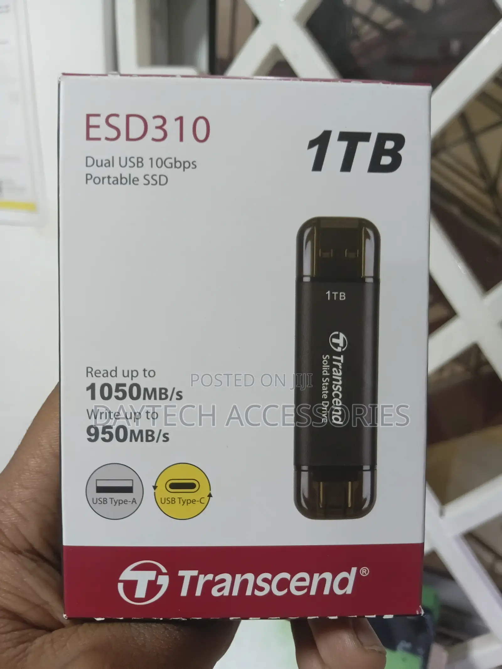 Transcend Esd310c 1tb SSD - Black