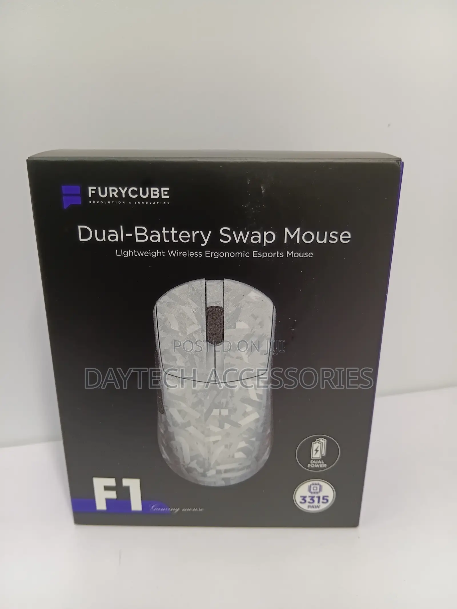This Is a Furycube F1 Dual-Battery Swap Mouse.