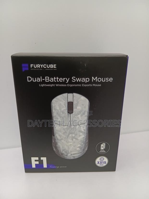 This Is a Furycube F1 Dual-Battery Swap Mouse. - thumbnail 3