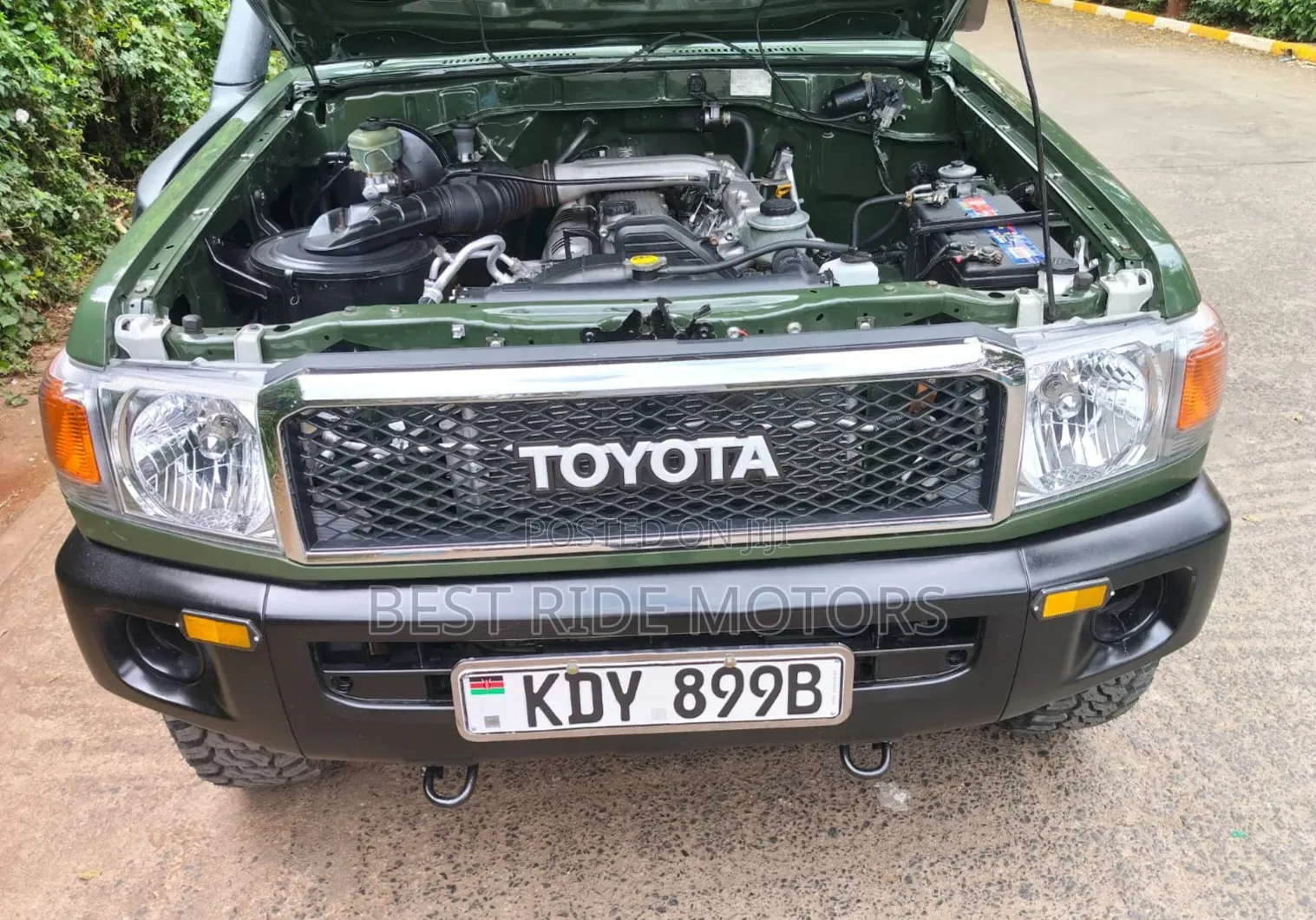 Toyota Land Cruiser 79 Series 2007 Green