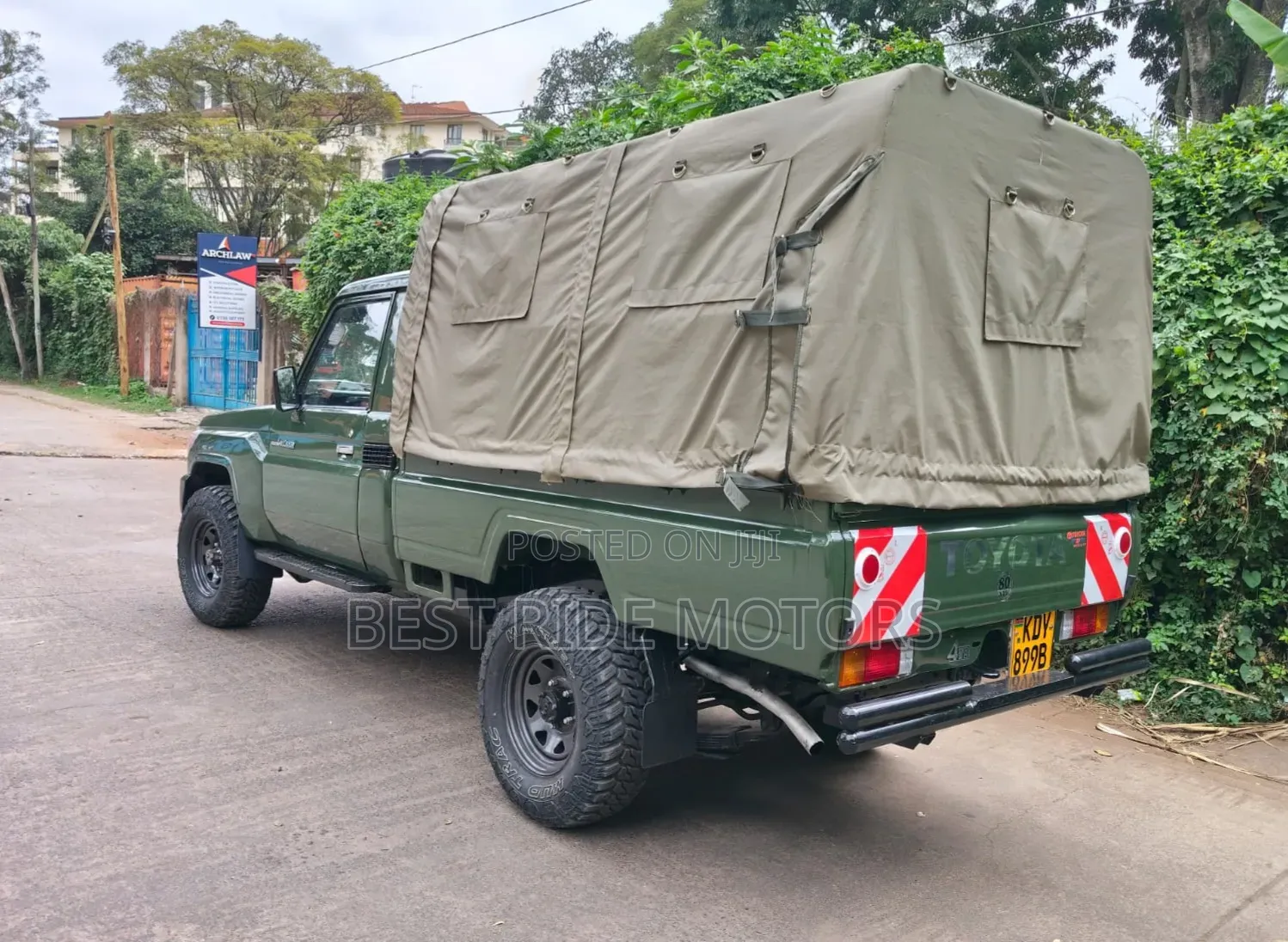 Toyota Land Cruiser 79 Series 2007 Green