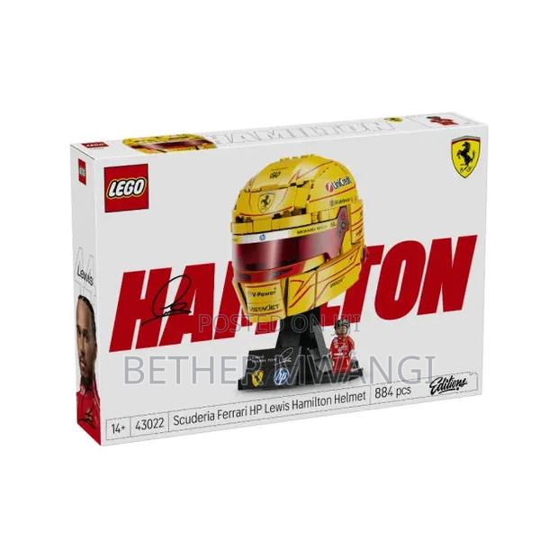 Lego F1 Scuderia Ferrari Hp Lewis Hamilton Helmet