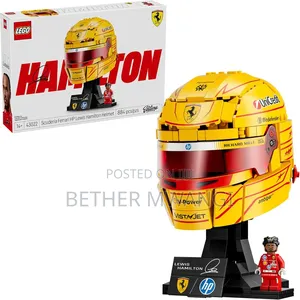 Lego F1 Scuderia Ferrari Hp Lewis Hamilton Helmet