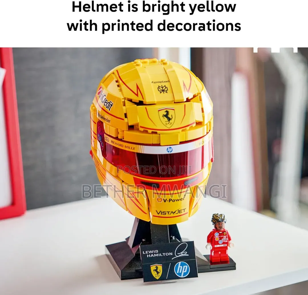 Lego F1 Scuderia Ferrari Hp Lewis Hamilton Helmet