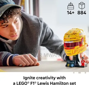 Lego F1 Scuderia Ferrari Hp Lewis Hamilton Helmet