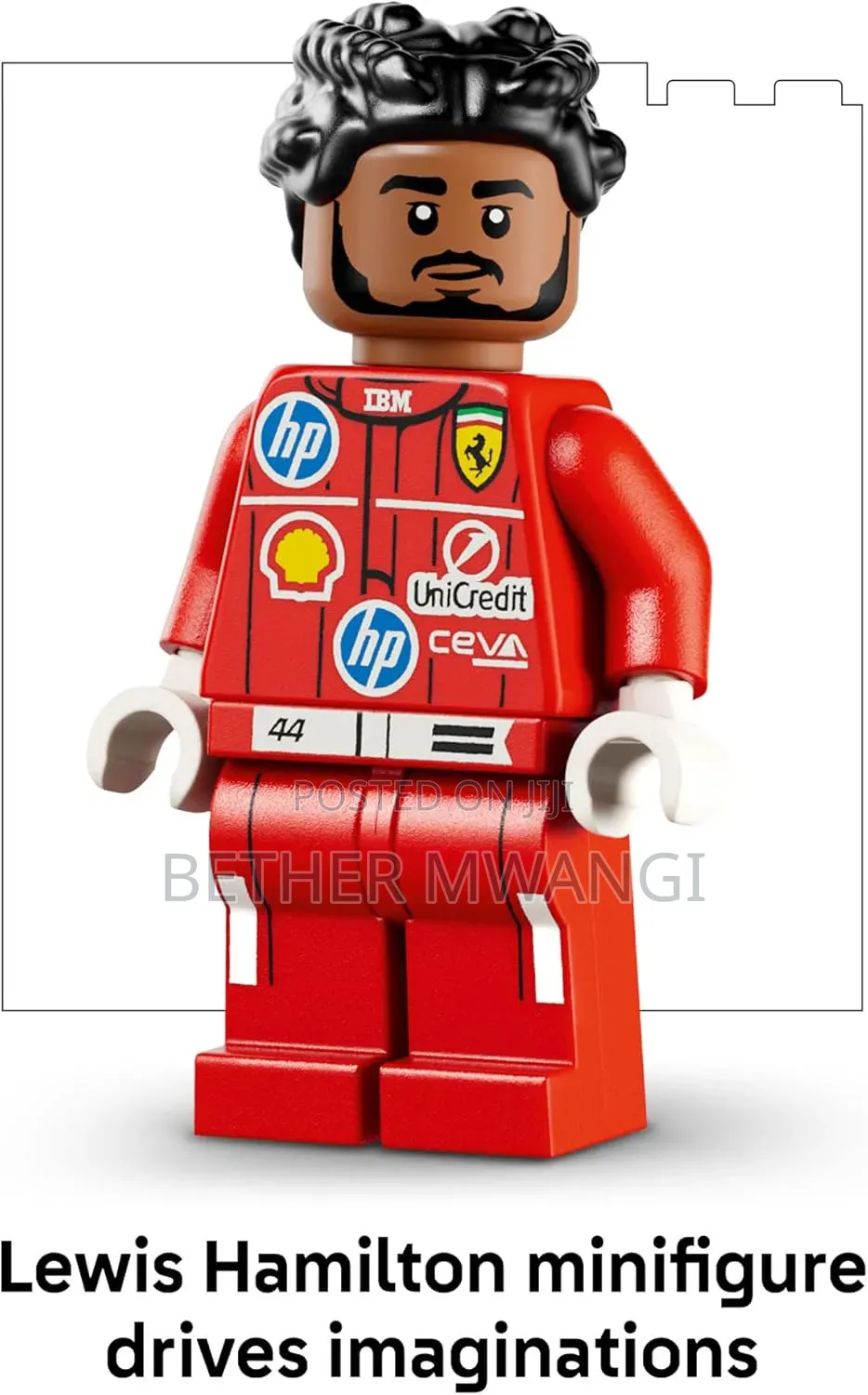 Lego F1 Scuderia Ferrari Hp Lewis Hamilton Helmet