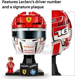 Lego F1 Scuderia Ferrari Hp Charles Leclerc Helmet