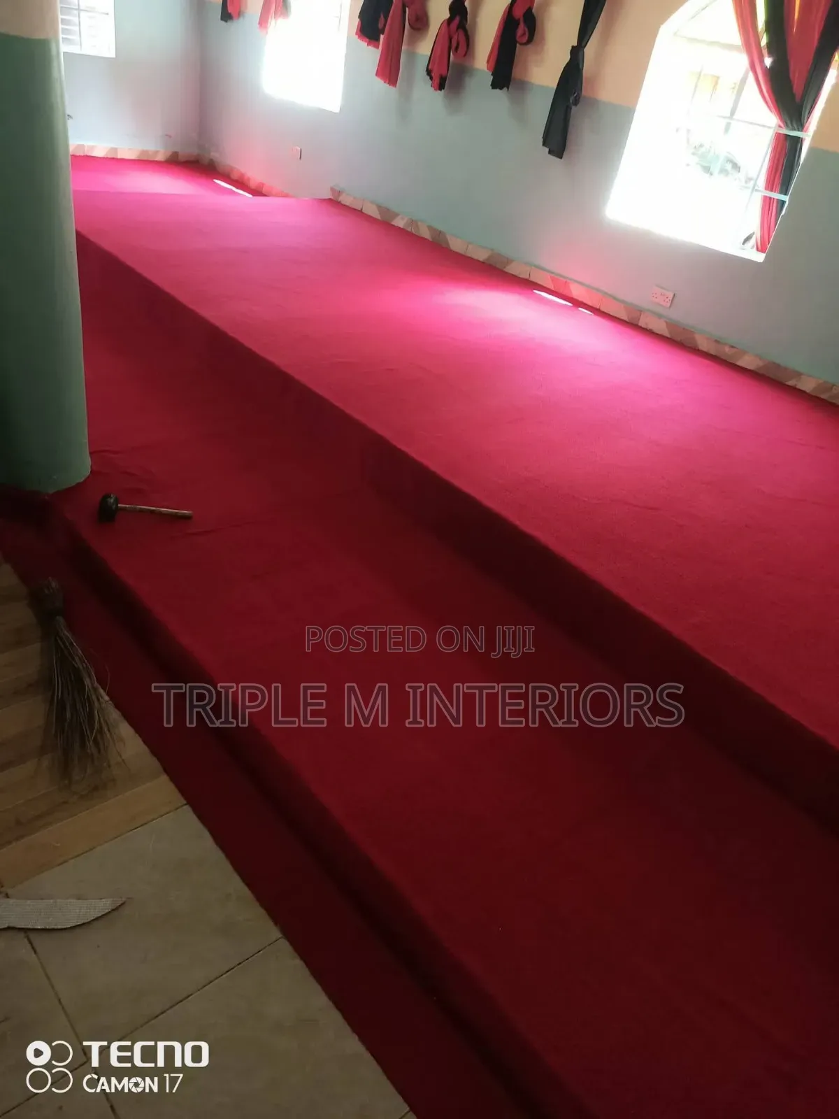 Red Delta Wall to Wall Flooring