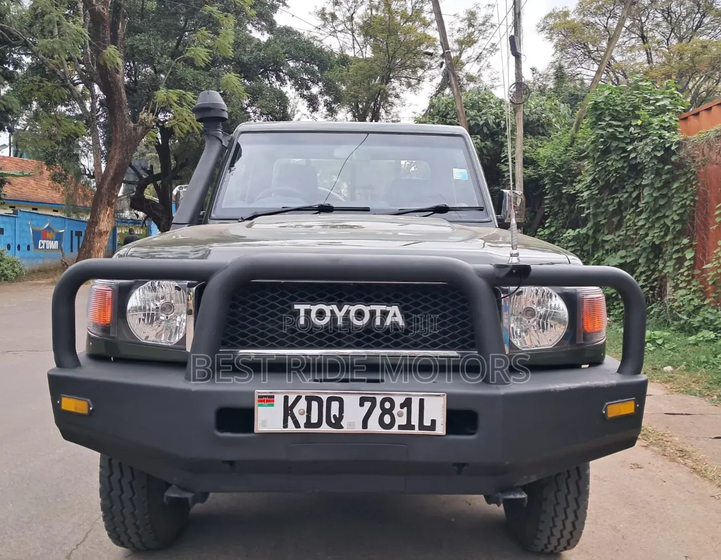 Toyota Land Cruiser 79 Series 2012 Green